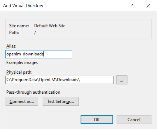 Adding a new virtual directory for file fetching to work with EasyAdmin